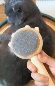 Pet Comb Cat Dog Comb Grooming Hair Fur Safe Brush Sisir Bulu Kucing Anjing Haiwan 宠物梳子狗毛猫毛刷子大型犬专用梳毛器神器狗狗猫咪用品