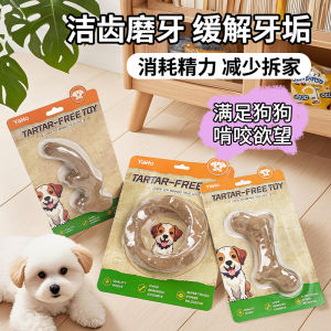 Durable Wooden Dog Toys Chew Bones Teeth Grinding Toys for Small Medium Large Dogs Boredom Buster Pet Supplies Dog Chew Toys
