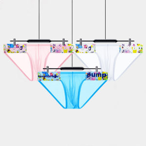 CMENIN PUMP 3 Mới Quần Lót Cotton Jockstrap Nam Quần Đùi Thoải Mái Trượt Quần Lót Nam Ngắn Gọn Nam Quần Lót Trơn Trượt MP297