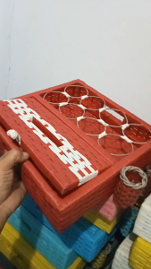 (Beli 1 Dapat 2) Keranjang Tempat Aqua Tisu Rotan Sintetis