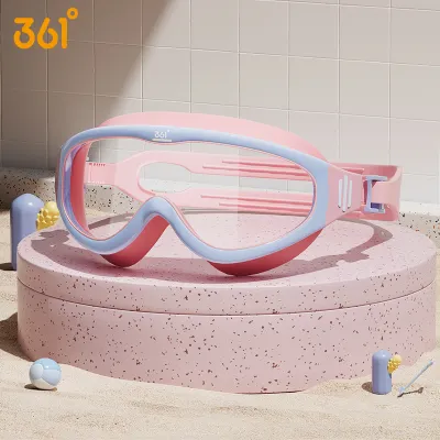 361° | Bộ Mũ Bơi và Kính Bơi Chống Mờ Nước Chống Nước Khung Lớn cho Trẻ Em