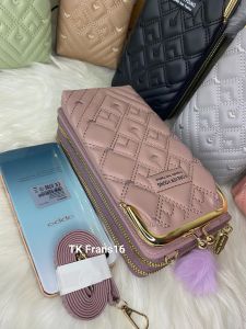 Tas Hp Behel Resleting 2 Motif Terbaru dompet wanita import