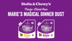 Stella & Chewys Magical Dinner Dust Topper for Cats – Cage-Free Chicken Cat Food 7oz