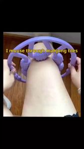 Yoga Massage Roller Legs Training Device - U-Shaped Pilates Fitness Exercise