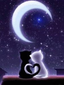 KAYOU | 5D Diamond Painting Black Cat Art Animal Cartoon Cross Stitch Kit New Mosaic Diamond Embroidery Home Decor Painting