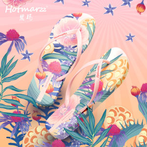 Hotmarzz/Hotmarzz Flip-Flops Womens Summer Outdoor Non-Slip Seaside Beach Shoes Flip-Flops Bathroom Sandals