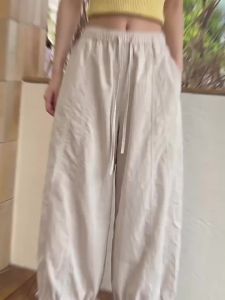 XINGJUSHE | Cooling Loose Cropped Wide-leg Pants