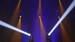 150W Moving Head Beam Light LED Optical Beam Light With Aperture Ring Prism Rainbow Effect For Wedding Stage Bar Show