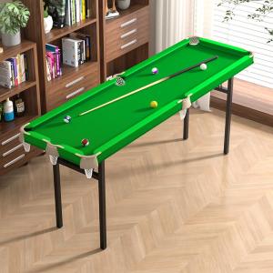 MEISITEKEKE | Adult Home Use Portable Folding Real Wood Training Pool Table