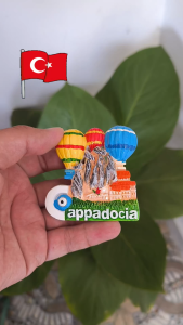 Fridge Tempelan Magnet Kulkas PREMIUM Souvenir Negara Turkey Turkiye Turki Kapadokya Cappadocia B