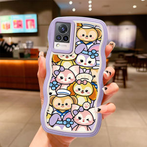 Applicable to Vivo S9e Phone Case Minimalist Student Vlvo S9 Japanese and Korean Funny V2048a Cartoon Cute Girl Vivis9e Protective Case INS Style Sponge Baby V2072a Silicone Fashion