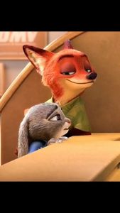 Mô Hình Lắp Ráp Cáo Và Thỏ Zootopia Mảnh Trơn Cáo Nick Và Thỏ Judy Phim Hoạt Hình Zootopia Cáo Và Thỏ