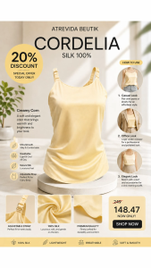 Cordelia Women’s Elegant Sleeveless Satin Silk Blouse Luxury Soft Satin Tank Top Premium Smooth Fabric Chic Dressy Fashion Blouse Lightweight Comfortable Formal Smart Casual Office Wear Business Attire Party Outfit Evening Wear Layering Essential Sophisti