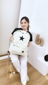 YMG Backpack Corduroy Eternal Motif Bintang untuk Sekolah dan Travel