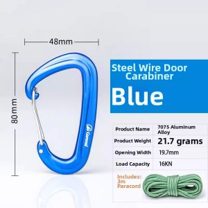 Camnal | Outdoor Aluminum Safety Climbing Carabiner