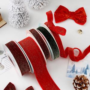 XIANXINGREN | Glittering Velvet Red Ribbon