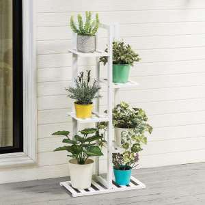 Multi-layer Simple Balcony Flower Rack Plant Stand