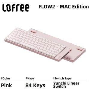 Lofree | Low Profile Bluetooth Wireless Mechanical Keyboard for Apple Devices