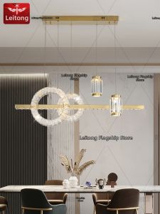 LEITONG | Modern Luxury Large Crystal Chandelier