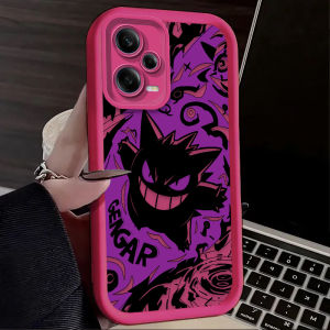 Bandai | Ốp Lưng Silicon Pokemon Gengar Graffiti Cho Xiaomi Redmi - Vỏ Điện Thoại Mềm Mờ Nhẹ Chống Trầy Xước Tương Thích Với Nhiều Mẫu Máy