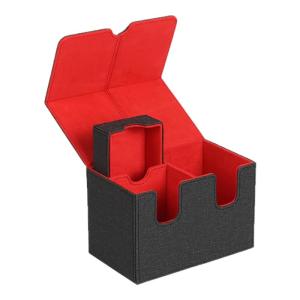 Large Capacity 160+ Token Commander Deck Storage Drawer Box Tabletop Game Organizer Magic: the Gathering Card Storage