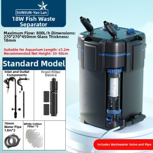 Sunsun | Silent Triple Function Water Filtration System Aquarium Filter