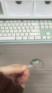 LEYDUN 35mm 2.6g Micro Fishing Lures Two Sections Floating Minnow Shallow Diving Crankbait Fishing Artificial Swimbaits Lure