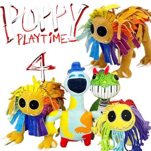 Nightmare Critters Plush Doll Poppy Playtime Chapter 4 Doey Yarnaby Pianosaurus 3D Printed Stuffed Toys for Kids Gifts