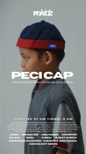 Peci Cap Anak ROKIDZ Miki Hat MikiHat Sholat Topi Anak
