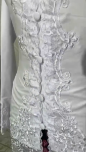Kebaya Encim Bordir Senada Bahan Katun Mikro Lembut