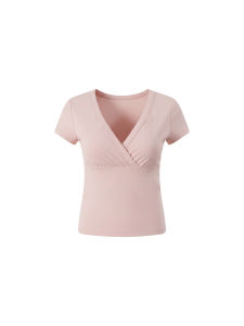 THROUS | Áo Thun V-Neck Màu Đơn Slim Fit