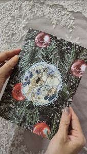 Fairy Lights Journal - READY STOCK/ art journaling/ scrapbook deco/ FLJ Holiday Travel Folder