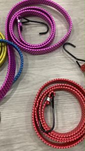 สายรัดของยางยืด สายรัดมอไซค์ เส้นแบน ทน หนา (คละสี)