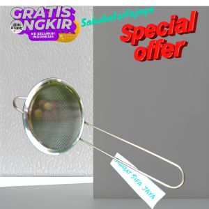 SARINGAN STENLIS 10CM/SARINGAN TEH SERBAGUNA