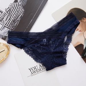 Quần Lót Nữ Siêu Mỏng Cạp Thấp Gợi Cảm Ren Viền Trong Suốt Mới Về Quần Lót Nữ Không Đường May Thoáng Khí Thoải Mái