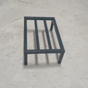 Kệ kê chậu cây - Dài 40cm Rộng 20cm Cao (10-50)cm 2 nan thép hộp 16x16mm - Giá kệ sắt