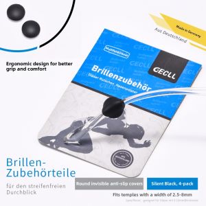 Invisible Anti-Slip Silicone Cover for Glasses Childrens Safety Ear Hooks Anti-Fall And Wear Resistant Eye Protection Accessories