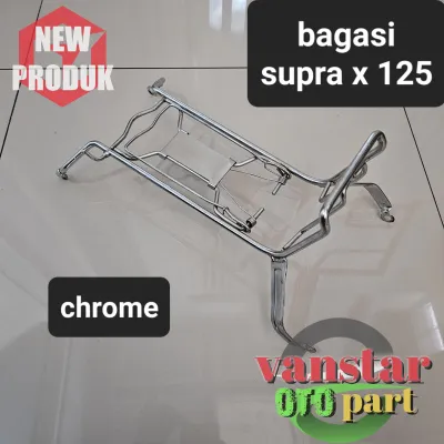 BAGASI SUPRA X 125 OLD/NEW SUPRA BATMAN WARNA CHROME