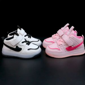 Kids Shoes Velcro & LED Light Up Skate Shoes for Girls Size 21-30