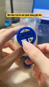 Móc Khoá Loa Mini Phát Nhạc Ghi Âm Giọng Nói kèm móc khóa treo balo Đồ Chơi Vô tri Nhỏ Thú Vị