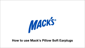 Macks Alat Penutup Telinga Anti Air Untuk Renang / Penyumbat Telinga Resin Silikon Dewasa