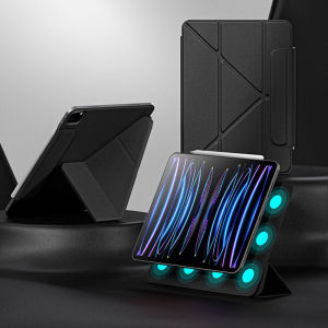 Bao Da iPad Pro 11/12.9 iPad 11/10 Air Mini 6/7 Có Nam Châm Tháo Rời - Ốp Lưng Thông Minh Chống Sốc Với Khóa Cài