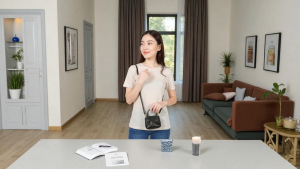 Tas Selempang Wanita Kecil Kekinian Tas Tangan Terbaru muat kartu uang Lucu Ringkas & Tidak Muat HP