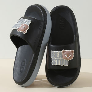 Dép Đế Dày Mùa Hè Cho Nam Và Nữ Đi Trong Nhà Chống Trượt Chống Mùi EVA Đế Mềm Thoải Mái Cho Thanh Thiếu Niên