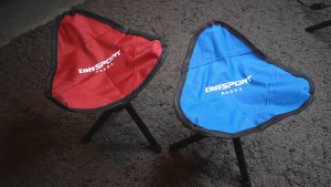 TaffSPORT Kursi Lipat Outdoor Mancing Portable Oxford Folding Chair - A0003