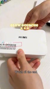 MIYA HIMI สีกวอช สีเรืองแสง Noctilucent Gouache 6สี 23ml สีน้ํา สีฟลูออเรสเซนต์ จะส่องแสงในที่มืด