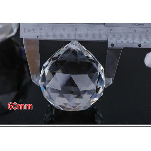 Crystal Glass Multi-Faceted Lamp Decoration Ball Childrens Gem Home Decorations Hanging Ornaments Nordic Style Modern Simple Geometry