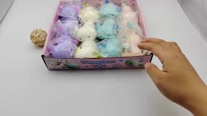 1/4pcs Axolotl Squeeze Ball Cute Fish Relax Cartoon Antistress Squishy Stress Relief Slow Rising For Adult Kids Stretch Toys