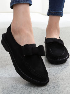 New Beijing Cloth Shoes Womens Comfortable Breathable Slip-On Work Casual Shoes Flat Bottom Soft Lightweight Spring Autumn
