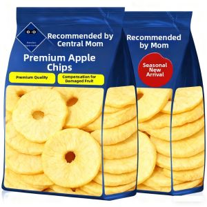FANZUZHEN | Freeze-Dried Apple Slices No Sugar No Additives Non-Fried